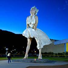 Marilyn monroe was an american actress, comedienne, singer, and model. Iconic Or Sexist Palm Springs Mulls A Marilyn Monroe Statue The New York Times