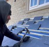 How to Use Slate Hooks for Roofing | Slate Roof Tiles Houses