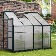 Climapod greenhouse is high quality polycarbonate greenhouse with rust resistant aluminum the durable climapod greenhouse roof can hold over 15″ of snow (it is recommended to remove snow. Walk In Garden Aluminum Polycarbonate Greenhouse With Roof Vent For Plants Herbs Vegetables 8 X 4 X 7 Mgnq8srw 99 99 Aerset