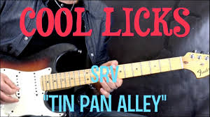 Cool Licks 6 Srv Tin Pan Alley Blues Guitar Lesson W Tabs Youtube