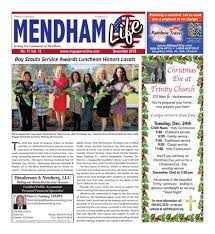 Mendham Life December 2019 by My Life Publications..Maljon LLC