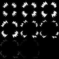 Dbz effects sprite sheet, hd png. Artstation Hit Effects Vfx De Andre Martin