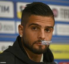 Compare lorenzo insigne to top 5 similar players similar players are based on their statistical profiles. Lorenzo Insigne Of Italy Speaks With The Media During A Italy Press Italian Hair Haircuts For Men Drop Fade Haircut