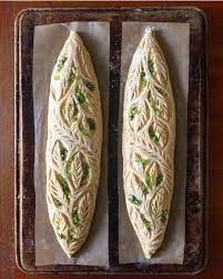 Looking for sweet cookie recipes 11. The Art Of Plating On Instagram Sourdough Bread Filled W Scallions Ricotta Mozzarella Parmesan And Garlic By Blondi Bread Bread Scoring Sourdough Bread