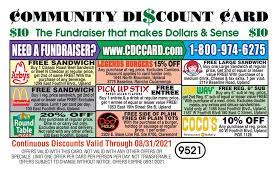 Maybe you would like to learn more about one of these? Upland Highland Regiment Fundraiser Community Discount Card