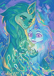 Everything about all the dragons of kumandra, from raya and the last dragon! Catherine Brown En Twitter Pengu With Younger Sisu Running A Headcanon On Pengu And Sisu Like Him Being That Older Brother Who Took Care Of Her Cuz Maybe She Felt Sad That