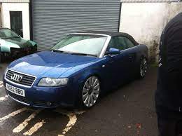 Audi A4 Cabrio Lowered On Coilovers 20 Rims