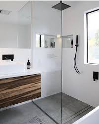 Black And White Bathroom Tiles Australia Matte Black Bathroom Tapware Black Bathroom Fittings Black And White Modern Bathrooms Black Show Bathroom Design Bathroom Interior Design Bathroom Interior