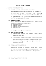 Contoh surat justifikasi pengadaan barang. Maksud Justifikasi