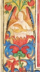 Angel Playing Lute Book Of Hours Netherlands Ca 1485 1495 The Morgan Library Museum Medieval Art Book Art Book Of Hours