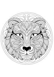 Mandala atelier kleurplaten en templates. Dieren Mandala Kleurplaten Volwassen Kleuren Mei 2021