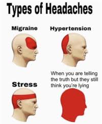 Make types of headaches meme memes or upload your own images to make custom memes. Types Of Headaches Know Your Meme