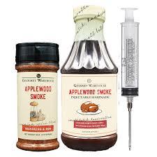 The spruce / maxwell cozzi fried turkey is becoming more popular with each passing year. Applewood Smoke Injectable Marinade Spice Set Gourmet Warehouse