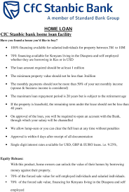 Information to help you manage your account as well as answers to frequently asked questions. Home Loan Cfc Stanbic Bank Home Loan Facility Pdf Free Download