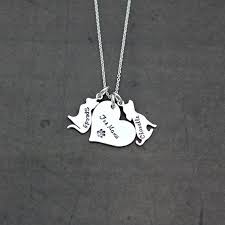 Pet Fur Mama Dog And Or Cat Silhouette Name Hand Stamped Etsy Cat Silhouette Fur Mama Silhouette Charm