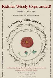 There was a knight of noble worth which also lived in the north. Cambridge Timeline Choir Presents Riddles Wisely Expounded Cambridge Live