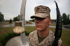 Lance Cpl. Matthew Kirkman, a radio technician with