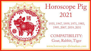 The year 2021 seems to be excellent for certain signs of the chinese horoscope: Chinese Horoscope 2021 Pig White Metal Ox Year