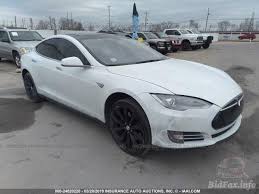 Used 2013 tesla model s performance with tire pressure warning, audio and cruise controls on steering wheel, stability control, heated. Tesla Model S 2013 White U Vin 5yjsa1cn1dfp06338 Free Car History