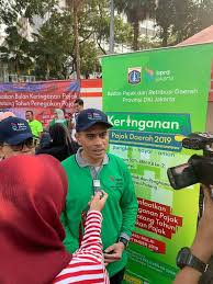 Pin Di Sosialisasi Pajak Daerah Jakarta