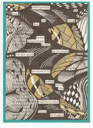 Suzen Art Blackout Poetry Art Therapy Directives Therapeutic Art Art Therapy