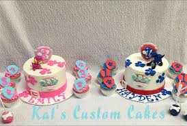 Birthday Cake For Brother And Sister Paw Patrol Cakes Cupcakes And Cake Pops For A Brother And Sister Who Love Paw P Sibling Birthday Parties Joint Birthday Parties Paw Patrol Birthday Cake Girl