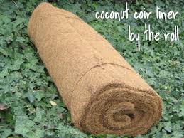 As good crop products and environmental protection. Coconut Coir Liner Sold By The Roll Coir Coconut Flower Things To Sell