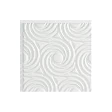 Edge details contribute to the overall aesthetic of ceiling. Ceiling Tile Decorative Ceiling Tile Easy Glue Up Diy Zeta White 100pc Box Foam Home Decorative Accessories Urbytus Com