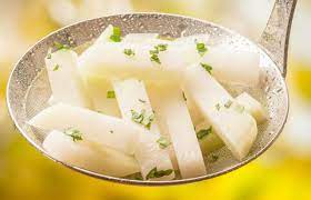 Eggplant is high in fiber but low in calories so it's great to cook with. Ten Ways To Cook Kohlrabi