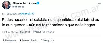 Maybe you would like to learn more about one of these? Los Tuits De Alberto Fernandez Antes De Asumir Insultos Racismo Y Homofobia