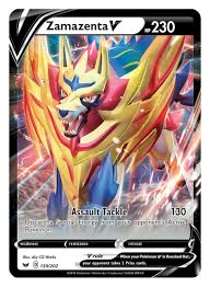 First Look At New Zamazenta V Full Art Card From Pokemon Tcg Sword Shield Pokemon Blog