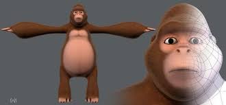 King Kong V01 3d Model