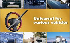 Car Theft Steering Lock – Heavy-Duty Anti-Theft Security Device –  Tacticalhub