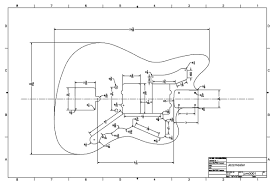 Guitar wiring diagrams for tons of different setups. Fender Jazzmaster Guitar Templates Electric Herald