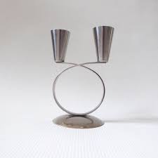 Free shipping on orders over $25 shipped by amazon. Danish Mg Stainless Steel Candlestick Candle Holder Mid Century Modern 1960s 1970s Denmark Modernist Stamped 9695 Sticker Two Candles Candle Holders Steel Candle Holder Candlesticks