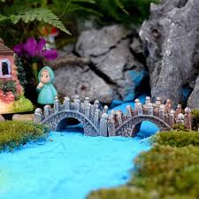 This is essential, because even small traces of dish soap can be deadly to your fish and plants. Bluelans Fairy Garden Ornaments 2pcs Miniature Bridge Micro Landscape Miniature Ornaments Dollhouse Garden Decor Fish Tank