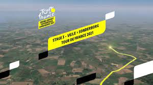 Qui va gagner la 3ème étape du tour de france? Tour De France 2021 Grand Depart Parcours 3eme Etape 3d Route Stage 3 Youtube