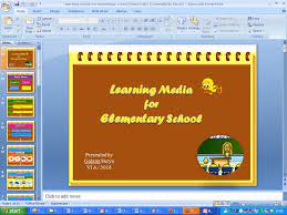 Perhatikan contoh slide presentasi di sebelah kanan. Contoh Powerpoint Presentation