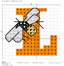 Bee Honey Alphabet Cross Stitch Patterns Alfabeto Ape E Miele L Cross Stitch Alphabet Cross Stitch Patterns Cross Stitch