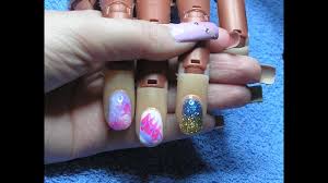 Simple pink nail art design for beginners: 3 Quick Easy Gel Nail Art Designs Youtube