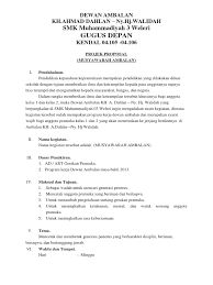 Pramuka merupakan ekstrakulikuler yang paling diminati siswa. Proposal Musyawarah Ambalan Penggambar