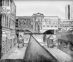 Dover Street Original Copper Plate Etching Aquatint 5 8 Dover Etching Street