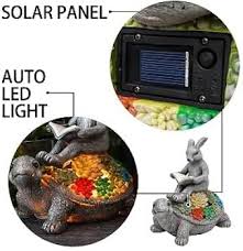 TERESA'S COLLECTIONS Garden Ornaments Outdoor, Rabbit Sitting