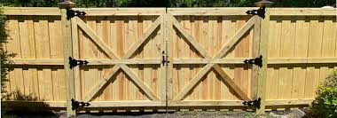From any number of fence and gate companies, apart from a suitable latch. Wooden Fence Infinity Fence