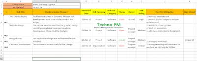 During project planning, this is most important factor of project success. Risk Register Template Excel Free Download Project Management Templates Templates Risk
