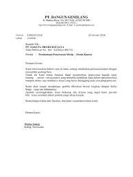 Salah satu contoh dari surat niaga adalan surat penawaran dan surat penagihan. Contoh Surat Niaga