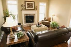 The Best Paint Color To Go With Cherry Wood Living Room Leather Brown Leather Living Room Furniture Brown Living Room Decor