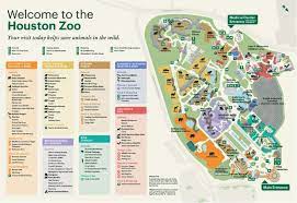 Zoo Map The Houston Zoo Houston Zoo Zoo Map Zoo