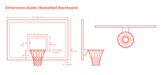 Basketball Backboards Dimensions Drawings Dimensions Guide