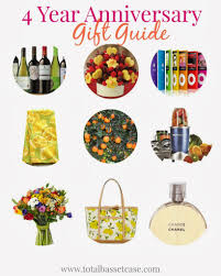 Luckily, whether you've been together for a year or a few decades, it's possible to find a present that suits your budget, is unique, and useful. Total Basset Case Fruit Flowers 4 Year Anniversary Gift Guide 4 Year Anniversary Gifts 4 Year Anniversary 4th Wedding Anniversary Gift Anniversary Gifts